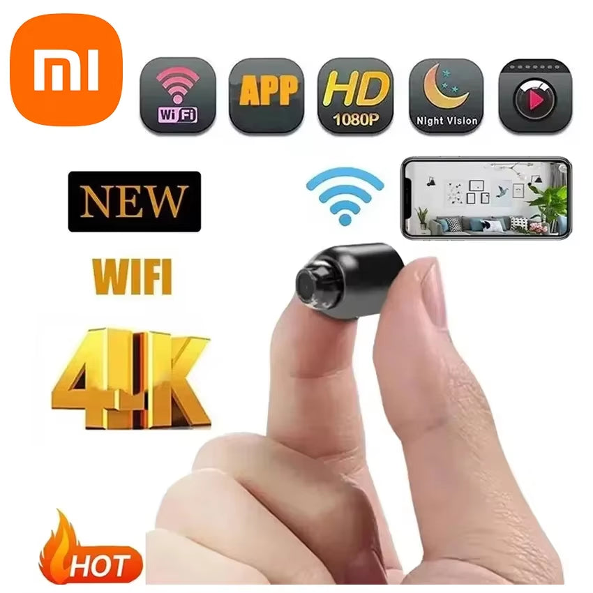 X5 Mini Camera Wireless 1080P Surveillance Security Video Cam Night Vision Motion Detect Camcorder Cam Monitor Smart Home