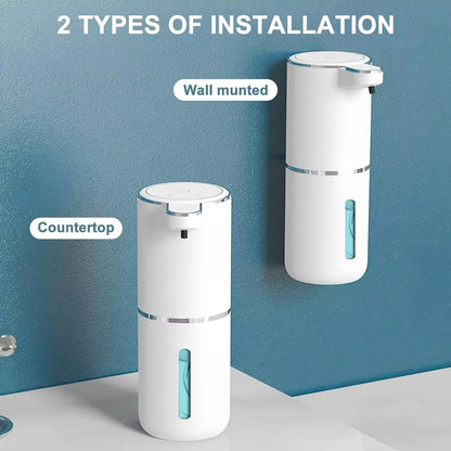 NEW 380ML Automatic Foam Soap P11 Dispenser Bathroom Smart Washing Hand Machine with USB Charging ABS 4 Level Adjustable