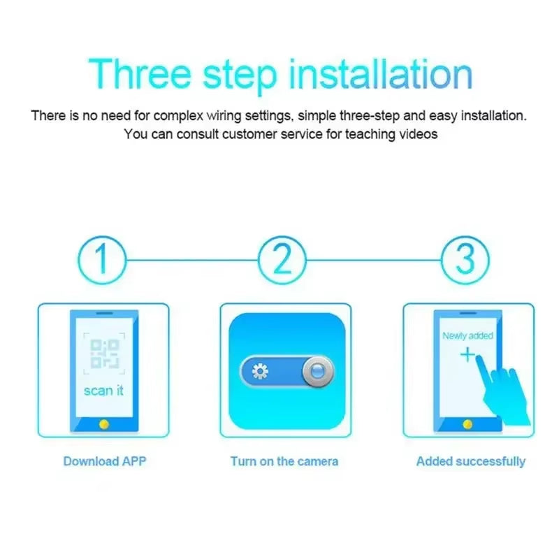 X5 Mini Camera Wireless 1080P Surveillance Security Video Cam Night Vision Motion Detect Camcorder Cam Monitor Smart Home