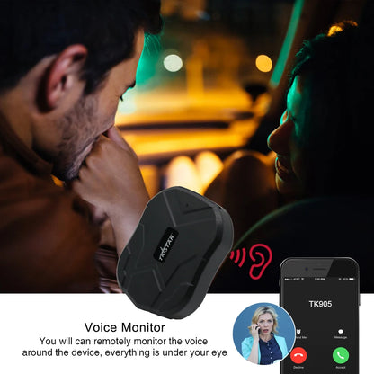 Mini GPS Tracker  TK905 1500Mah Mini GPS Tracker Car GPS Locator Mini GPS Tracker Auto Magnet Voice Monitor Free Web APP