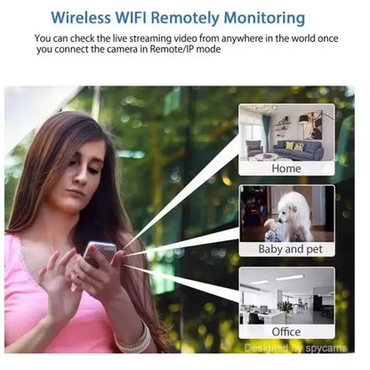 X5 Mini Camera Wireless 1080P Surveillance Security Video Cam Night Vision Motion Detect Camcorder Cam Monitor Smart Home